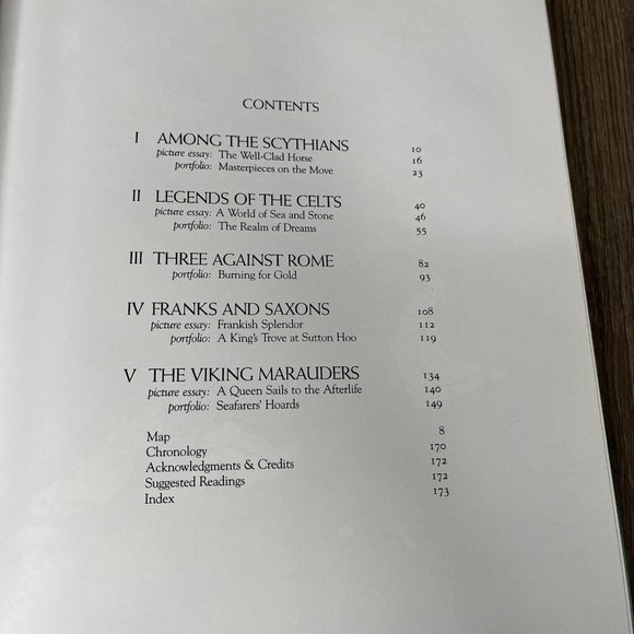 Barbarian Kings - Treasures of the World -  Stonehenge Press  1982 with foldouts - Picture 12 of 14